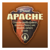 Apache (Pfeilspitze) Poster (Vorderseite)