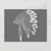 Apache Postkarte (Vorderseite)