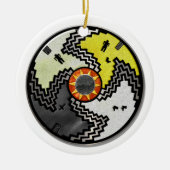 Apache Pride Native American Tribal Keramik Ornament (Vorne)