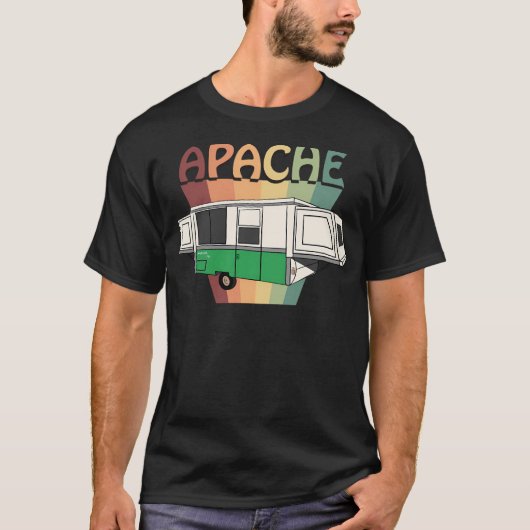 Apache Royal Pop Up Camper 1975 T-Shirt (Vorderseite)