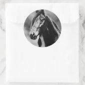 Apache Runder Aufkleber (Tasche)
