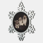 Apache sagt einer schneeflocken Zinn-Ornament (Rechts)