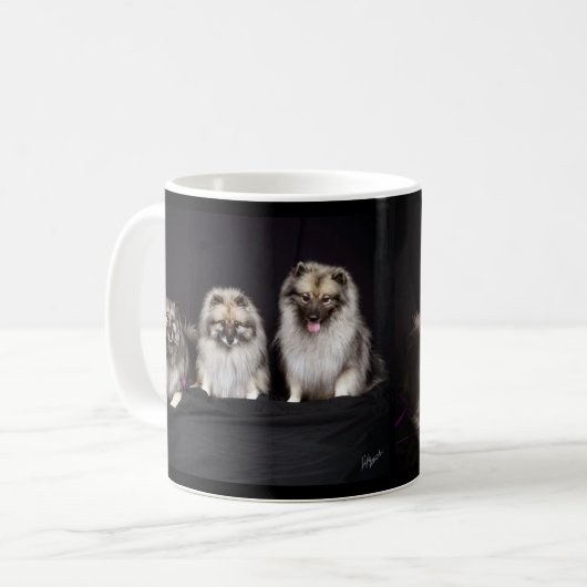 Apache sagt einer Witz-Tasse Kaffeetasse (Vorderseite Links)