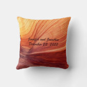 Apache Segen Hochzeit, Namen, Südwesten Kissen (Rückseite)