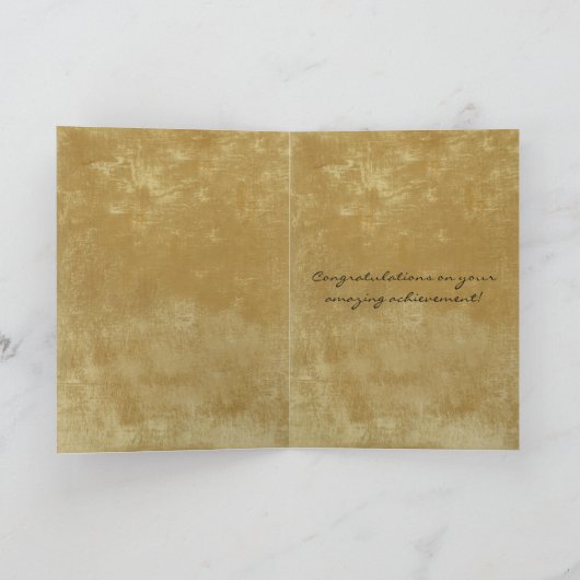 Apache Sessing gratuliert Grußkarte Karte (Innenseite)