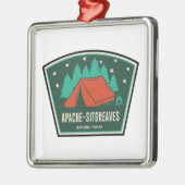 Apache-Sitgreaves National Forests Camping Ornament Aus Metall (Links)
