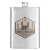 Apache-Sitgreaves Nationalwald Arizona Bär Flachmann (Vorderseite)