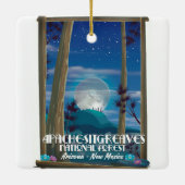 Apache-Sitgreaves-Nationalwald Keramikornament (Rückseite)