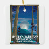 Apache-Sitgreaves-Nationalwald Keramikornament (Vorderseite)