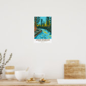 Apache Sitgreaves Nationalwald Vintag Poster (Küche)