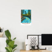 Apache Sitgreaves Nationalwald Vintag Poster (Heimbüro)