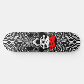 Apache Skull Trip Custom Pro Tribal Park Board Skateboard (Horizontal)