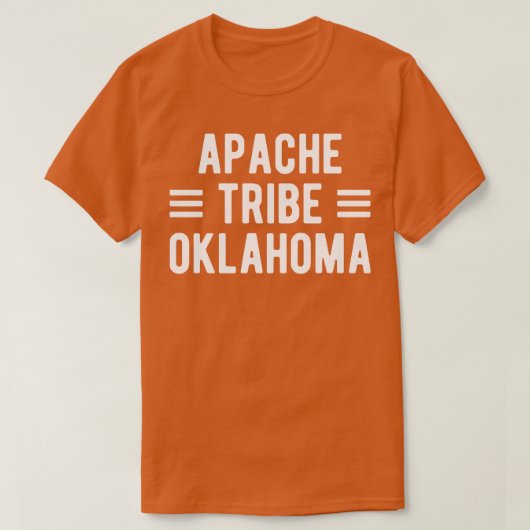 Apache-Stamm Oklahoma 1 T-Shirt (Design vorne)