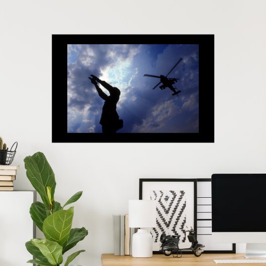 Apache-Start Poster (Heimbüro)