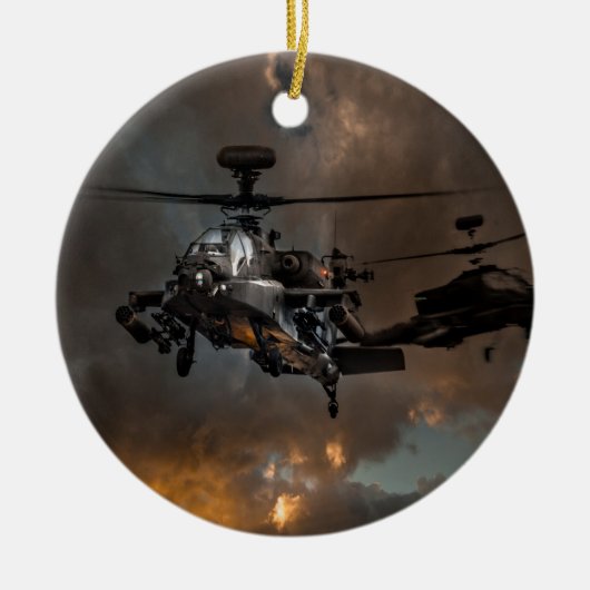 Apache Storm Keramikornament (Vorne)