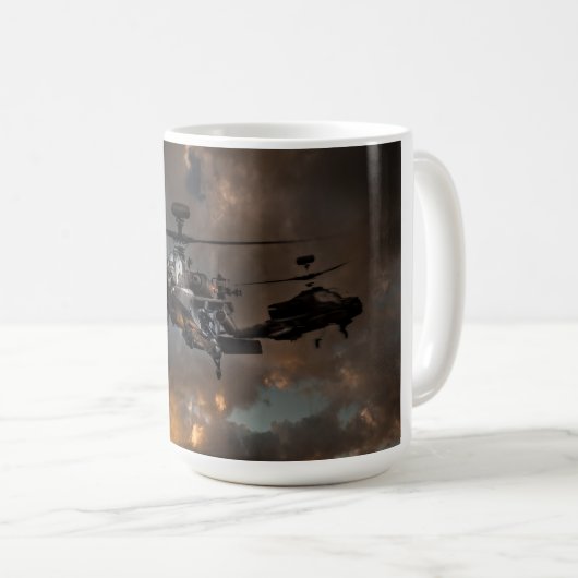 Apache-Sturm Kaffeetasse (VorderseiteRechts)