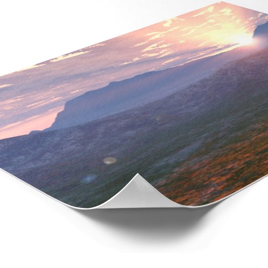 Apache Sunrise Poster (Ecke)