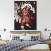 Apache-Tänzerin Leinwanddruck (Insitu (Schlafzimmer))
