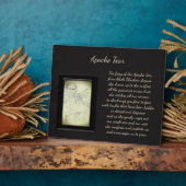 Apache Tear Crystal Fairy Fotoplatte (Seite)