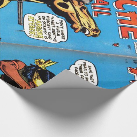 Apache Trail #1 Geschenkpapier (Ecke)