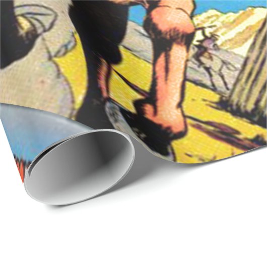 Apache Trail #1 Geschenkpapier (Rolleneckpunkt)