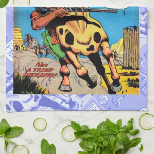 Apache Trail #1 Geschirrtuch (Gefaltet)