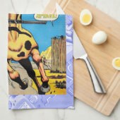 Apache Trail #1 Geschirrtuch (Viertel Falte)