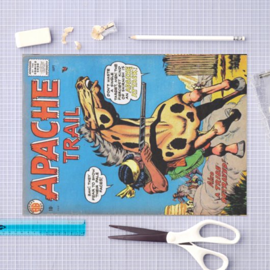 Apache Trail #1 Seidenpapier (Handwerk)