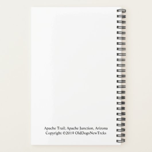 Apache Trail, Arizona - Reise Planer (Rückseite)