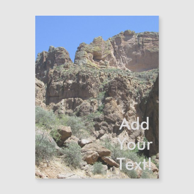 Apache Trail View Magnetkarte (Vorderseite)