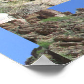 Apache Trail View Poster (Ecke)