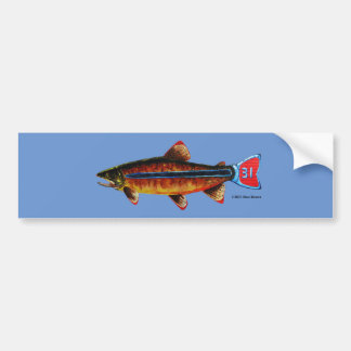 Apache Trout Autoaufkleber