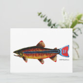 Apache Trout Dankeskarte (Stehend Vorderseite)