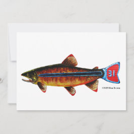 Apache Trout Dankeskarte