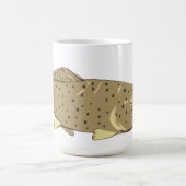 Apache Trout Front View WPA Art Kaffeetasse (Mittel)