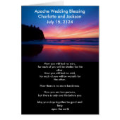 Apache Wedding Blessing Blue View (Vorne)