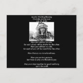 Apache Wedding Blessing Cheif Postkarte (Vorderseite)