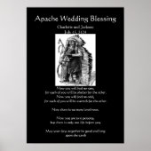 Apache Wedding Blessing Dakota-Sioux Cheif Poster (Vorne)