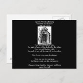 Apache Wedding Blessing Dakota-Sioux Cheif Postkarte (Vorne/Hinten)