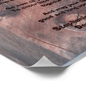 Apache Wedding Blessing Poster 11" x 14" Red Barn (Ecke)