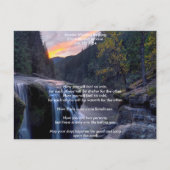 Apache Wedding Blessing River Postkarte (Vorderseite)