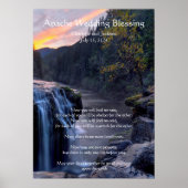 Apache Wedding Blessing River Water Falls Poster (Vorne)