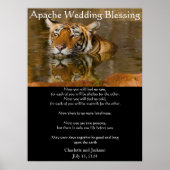 Apache Wedding Blessing Tiger Poster (Vorne)
