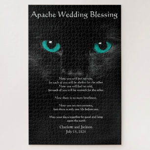 Apache Wedding Segen Black Cat Puzzle