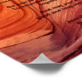 Apache Wedding Segen Poster 11" x 14" Matte (Ecke)