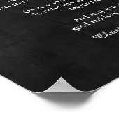 Apache Wedding Segen Poster 11" x 14" Rustikal (Ecke)