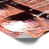 Apache Wedding Segen Rusty Metal Look Poster (Ecke)