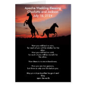 Apache Wedding Segen Silhouette (Vorne)