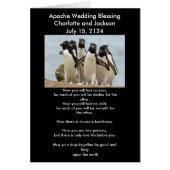 Apache Wedding Sessing Pinguine (Vorne)