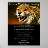 Apache Wedding Sessing Poster (Vorne)
